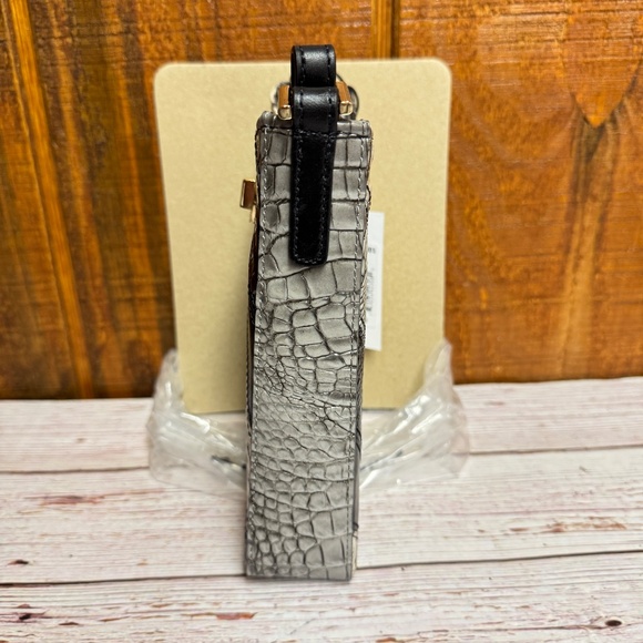 Brahmin Marley Small Leather Crossbody - Black Flashback - Picture 8 of 10